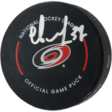 Шайба Andrei Svechnikov Carolina Hurricanes Autographed Fanatics Authentic