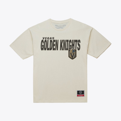 Футболка Vegas Golden Knights Mitchell & Ness Cream Core Plus