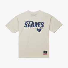 Футболка Buffalo Sabres Mitchell & Ness Cream Core Plus