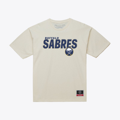 Футболка Buffalo Sabres Mitchell & Ness Cream Core Plus