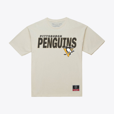 Футболка Pittsburgh Penguins Mitchell & Ness Cream Core Plus