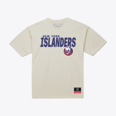 New York Islanders Mitchell & Ness Cream Core Plus T-Shirt