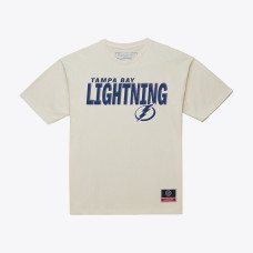 Футболка Tampa Bay Lightning Mitchell & Ness Cream Core Plus