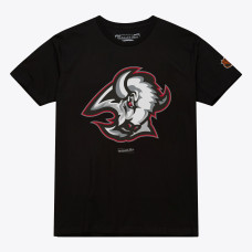 Футболка Buffalo Sabres Mitchell & Ness Black Core Vintage Logo