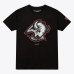 Футболка Buffalo Sabres Mitchell & Ness Black Core Vintage Logo Футболка Buffalo Sabres Mitchell & Ness Black Core Vintage Logo