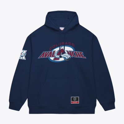 Colorado Avalanche Mitchell & Ness Navy Team Up Hoodie