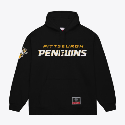 Толстовка Pittsburgh Penguins Mitchell & Ness Black Team Up