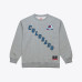 Colorado Avalanche Mitchell & Ness Heather Gray Core Wordmark Fleece Sweatshirt