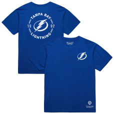 Футболка Tampa Bay Lightning Mitchell & Ness Blue Core Penalty Box 3.0 Футболка Tampa Bay Lightning Mitchell & Ness Blue Core Penalty Box 3.0