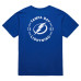 Футболка Tampa Bay Lightning Mitchell & Ness Blue Core Penalty Box 3.0