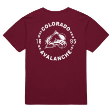 Colorado Avalanche Mitchell & Ness Burgundy Core Penalty Box 3.0 T-Shirt Colorado Avalanche Mitchell & Ness Burgundy Core Penalty Box 3.0 T-Shirt