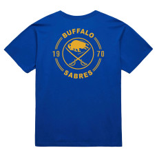 Футболка Buffalo Sabres Mitchell & Ness Royal Core Penalty Box 3.0
