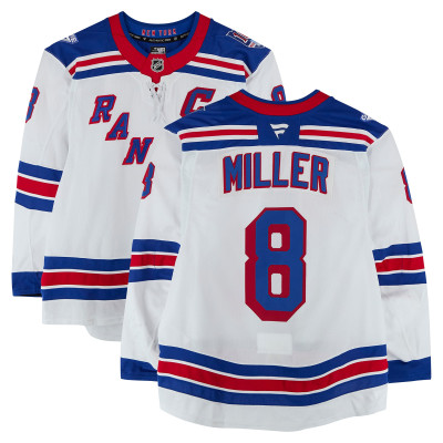 Игровая джерси J.T. Miller New York Rangers Fanatics Authentic #8 White Set 3 from the 2025-26 NHL Season