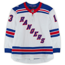 Игровая джерси Alexis Lafreniere New York Rangers Fanatics Authentic #13 White Set 3 from the 2025-26 NHL Season