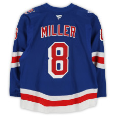 Игровая джерси J.T. Miller New York Rangers Fanatics Authentic #8 Blue Set 3 from the 2025-26 NHL Season