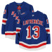 Игровая джерси Alexis Lafreniere New York Rangers Fanatics Authentic #13 Blue Set 3 from the 2025-26 NHL Season