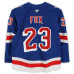 Игровая джерси Adam Fox New York Rangers Fanatics Authentic #23 Blue Set 3 from the 2025-26 NHL Season