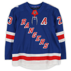 Игровая джерси Adam Fox New York Rangers Fanatics Authentic #23 Blue Set 3 from the 2025-26 NHL Season