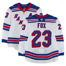 Игровая джерси Adam Fox New York Rangers Fanatics Authentic #23 White Set 3 from the 2025-26 NHL Season