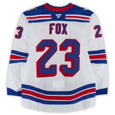Игровая джерси Adam Fox New York Rangers Fanatics Authentic #23 White Set 3 from the 2025-26 NHL Season