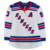 Игровая джерси Mika Zibanejad New York Rangers Fanatics Authentic #93 White Set 3 from the 2025-26 NHL Season