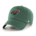 Бейсболка Minnesota Wild 47 Green Logo Clean Up
