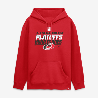 Толстовка Carolina Hurricanes Red 2026 Stanley Cup Playoffs
