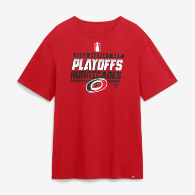 Футболка Carolina Hurricanes Red 2026 Stanley Cup Playoffs Legacy