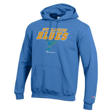 St. Louis Blues Champion Blue Eco Powerblend Hoodie St. Louis Blues Champion Blue Eco Powerblend Hoodie