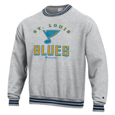 St. Louis Blues Champion Gray Reverse Weave Sweatshirt St. Louis Blues Champion Gray Reverse Weave Sweatshirt