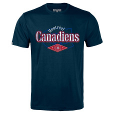 Футболка Montreal Canadiens Levelwear Navy Richmond Backdrop