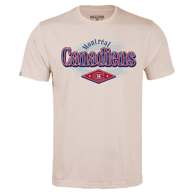 Футболка Montreal Canadiens Levelwear Khaki Richmond Backdrop