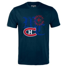 Футболка Montreal Canadiens Levelwear Navy Richmond Long-Haul