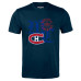 Футболка Montreal Canadiens Levelwear Navy Richmond Long-Haul