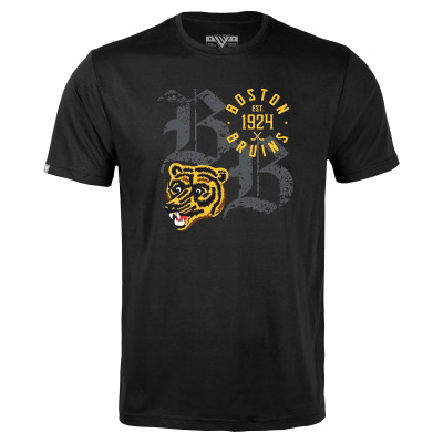 Футболка Boston Bruins Levelwear Black Richmond Long-Haul