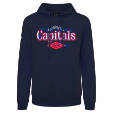 Толстовка Washington Capitals Levelwear Navy Backdrop Podium Толстовка Washington Capitals Levelwear Navy Backdrop Podium