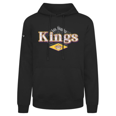Толстовка Los Angeles Kings Levelwear Black Backdrop Podium