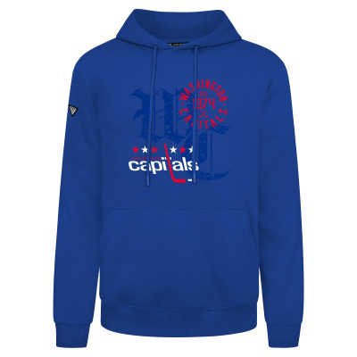 Свитшот Washington Capitals Levelwear Royal Long-Haul Podium
