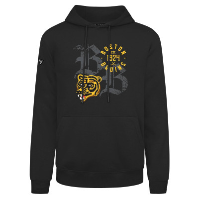 Свитшот Boston Bruins Levelwear Black Long-Haul Podium