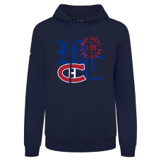 Свитшот Montreal Canadiens Levelwear Navy Long-Haul Podium Свитшот Montreal Canadiens Levelwear Navy Long-Haul Podium