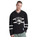 Футболка Florida Panthers Starter Black Line Up Long Sleeve V-Neck Футболка Florida Panthers Starter Black Line Up Long Sleeve V-Neck