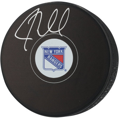 Шайба J.T. Miller New York Rangers Autographed Fanatics Authentic