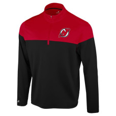 Пуловер New Jersey Devils Antigua Black/Red Hinder Пуловер New Jersey Devils Antigua Black/Red Hinder