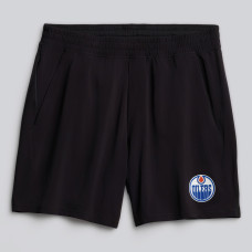 Edmonton Oilers lululemon Black Pace Breaker Linerless Short 7
