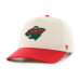 Бейсболка Minnesota Wild 47 Cream/Red Logo Hitch Бейсболка Minnesota Wild 47 Cream/Red Logo Hitch