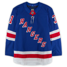 Джерси с автографом Igor Shesterkin New York Rangers Fanatics Authentic Blue Fanatics Authentic Pro Джерси с автографом Igor Shesterkin New York Rangers Fanatics Authentic Blue Fanatics Authentic Pro