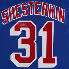 Джерси с автографом Igor Shesterkin New York Rangers Fanatics Authentic Blue Fanatics Authentic Pro Джерси с автографом Igor Shesterkin New York Rangers Fanatics Authentic Blue Fanatics Authentic Pro
