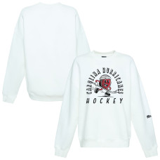 Женская Свитшот Carolina Hurricanes Hype and Vice White Action Mascot Oversized Женская Свитшот Carolina Hurricanes Hype and Vice White Action Mascot Oversized