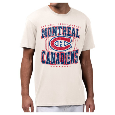 Футболка Montreal Canadiens Starter Cream Distressed Rink