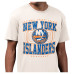 New York Islanders Starter Cream Distressed Rink T-Shirt